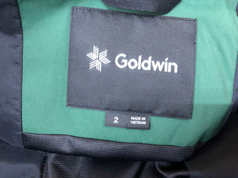 【中古品】【メンズ/レディース】 GOLDWIN 23-24モデル G13304 2 tone Color Work Pocket Jacket スノーボードジャケット 120-260826-ns-09-teih サイズ：M カラー：グリーン 万代Net店