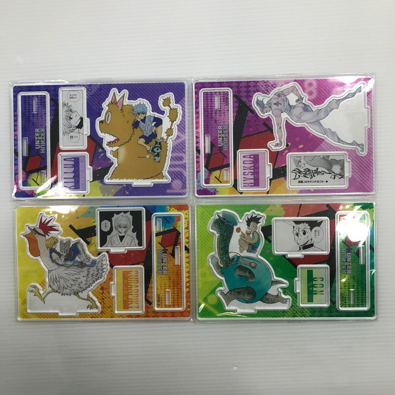【中古美品】 HUNTER×HUNTER 名場面ジオラマフィギュア4点セット ゴン/キルア/クラピカ/ヒソカ 051-260326-yk-10-tag 万代Net店