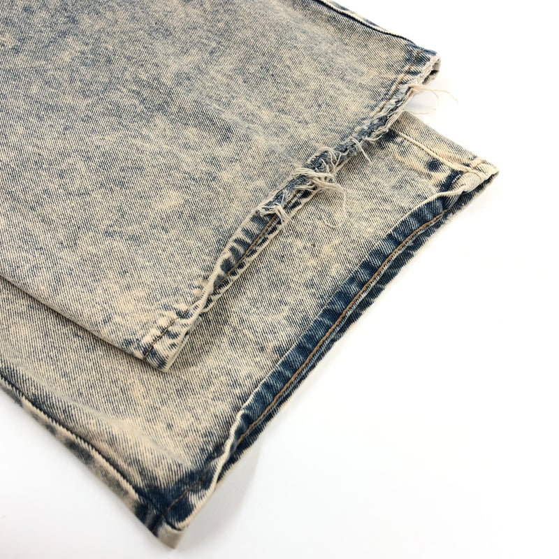 【中古品】【メンズ】 FREAK'S STORE フリークスストア MR HEARTS VINTAGE WASH WIDE STRAIGHT DENIM 1243280400001 デニムパンツ ボトムス 158-260627-hn-12-fur サイズ：L カラー：ブルー系 万代Net店