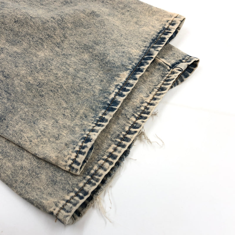 【中古品】【メンズ】 FREAK'S STORE フリークスストア MR HEARTS VINTAGE WASH WIDE STRAIGHT DENIM 1243280400001 デニムパンツ ボトムス 158-260627-hn-12-fur サイズ：L カラー：ブルー系 万代Net店