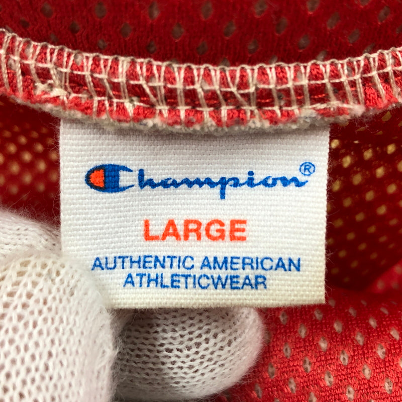 【中古品】【メンズ】 CHAMPION チャンピオン BOA JACKET C8-Q646 ボアジャケット フリース アウター 148-260916-hn-01-fur サイズ：L カラー：クリーム/グリーン 万代Net店