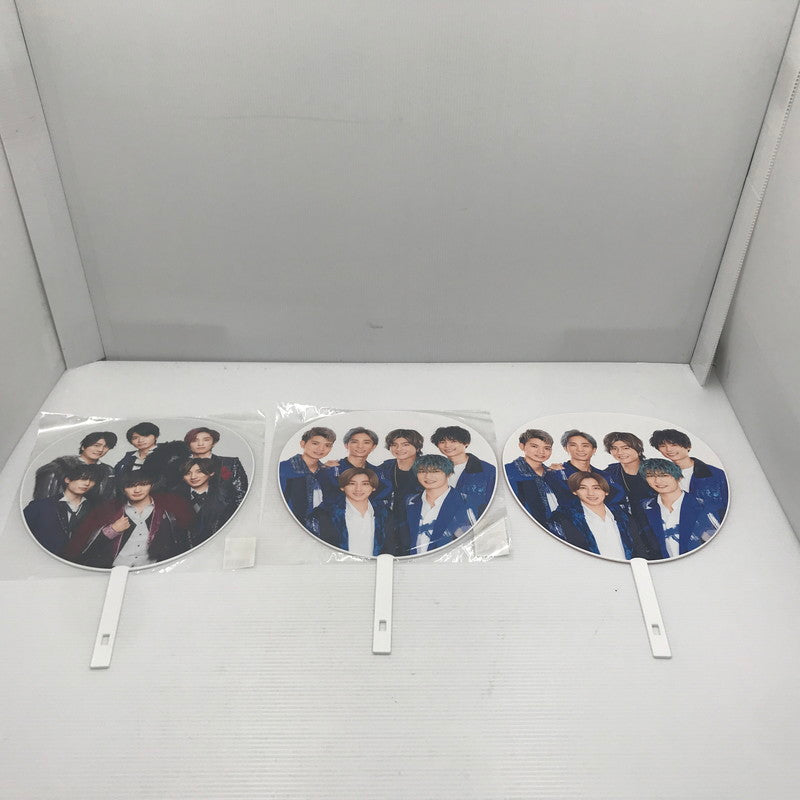 【中古美品】 STRATO うちわ 大量セット なにわ男子 SixTONES timelesz 本体のみあり 086-260917-ti-08-tag 万代Net店