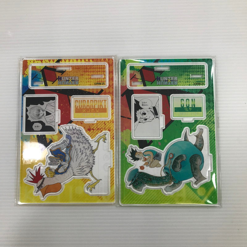 【中古美品】 HUNTER×HUNTER 名場面ジオラマフィギュア4点セット ゴン/キルア/クラピカ/ヒソカ 051-260326-yk-10-tag 万代Net店