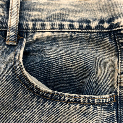 【中古品】【メンズ】 FREAK'S STORE フリークスストア MR HEARTS VINTAGE WASH WIDE STRAIGHT DENIM 1243280400001 デニムパンツ ボトムス 158-260627-hn-12-fur サイズ：L カラー：ブルー系 万代Net店