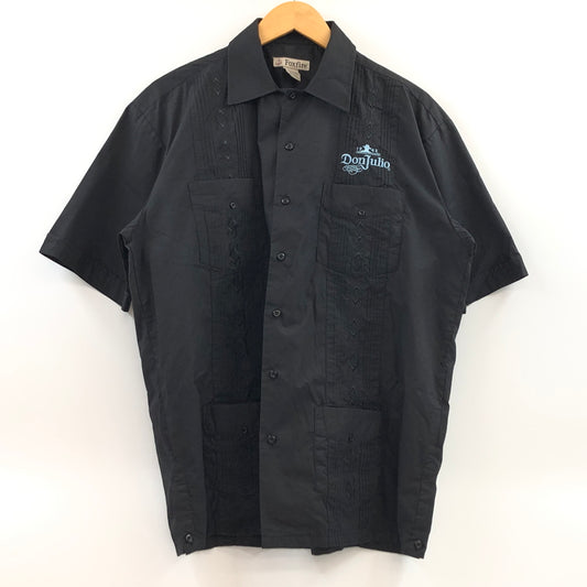 【中古品】【メンズ】 FOXFIRE フォックスファイヤー CUBAN S/S SHIRT キューバシャツ 半袖シャツ トップス 146-260627-hn-13-fur サイズ：M カラー：ブラック 万代Net店
