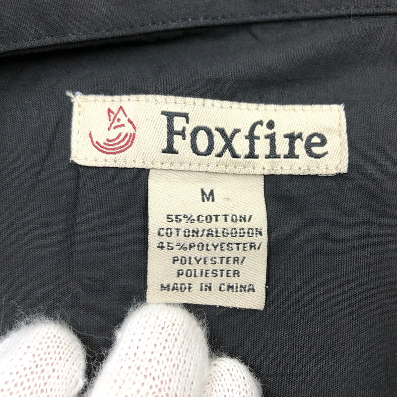 【中古品】【メンズ】 FOXFIRE フォックスファイヤー CUBAN S/S SHIRT キューバシャツ 半袖シャツ トップス 146-260627-hn-13-fur サイズ：M カラー：ブラック 万代Net店