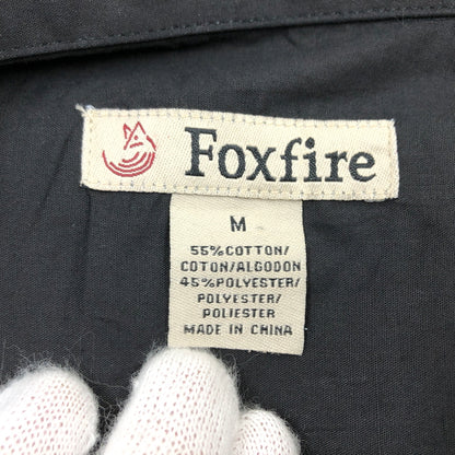 【中古品】【メンズ】 FOXFIRE フォックスファイヤー CUBAN S/S SHIRT キューバシャツ 半袖シャツ トップス 146-260627-hn-13-fur サイズ：M カラー：ブラック 万代Net店