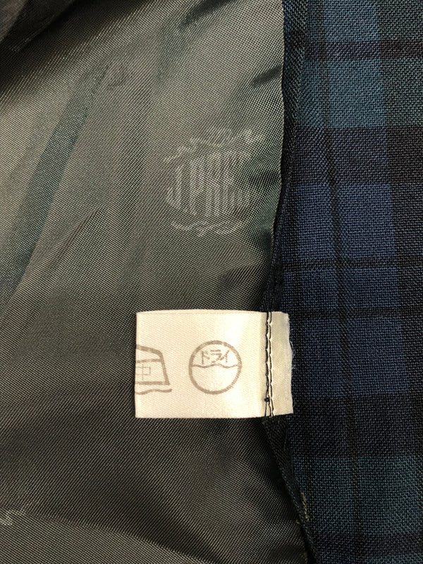 【中古品】【メンズ】 J.PRESS ジェイプレス Black Watch Tuxedo Jacket LM 007 ブラックウォッチ タキシードジャケット アウター 145-260820-YS-12-hon サイズ：180-100-85 カラー：ブラック×グリーン 万代Net店
