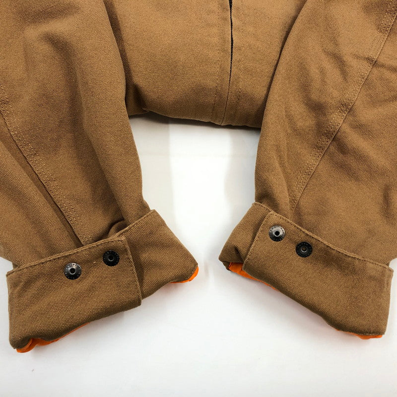 【中古品】【メンズ】 ALPHA INDUSTRIES アルファ インダストリーズ UNFRM DETROIT JACKET 7975252022 ユニフォームデトロイトジャケット ダック地 ミリタリー風 アウター 145-260404-hn-08-fur サイズ：L カラー：ベージュ系 万代Net店