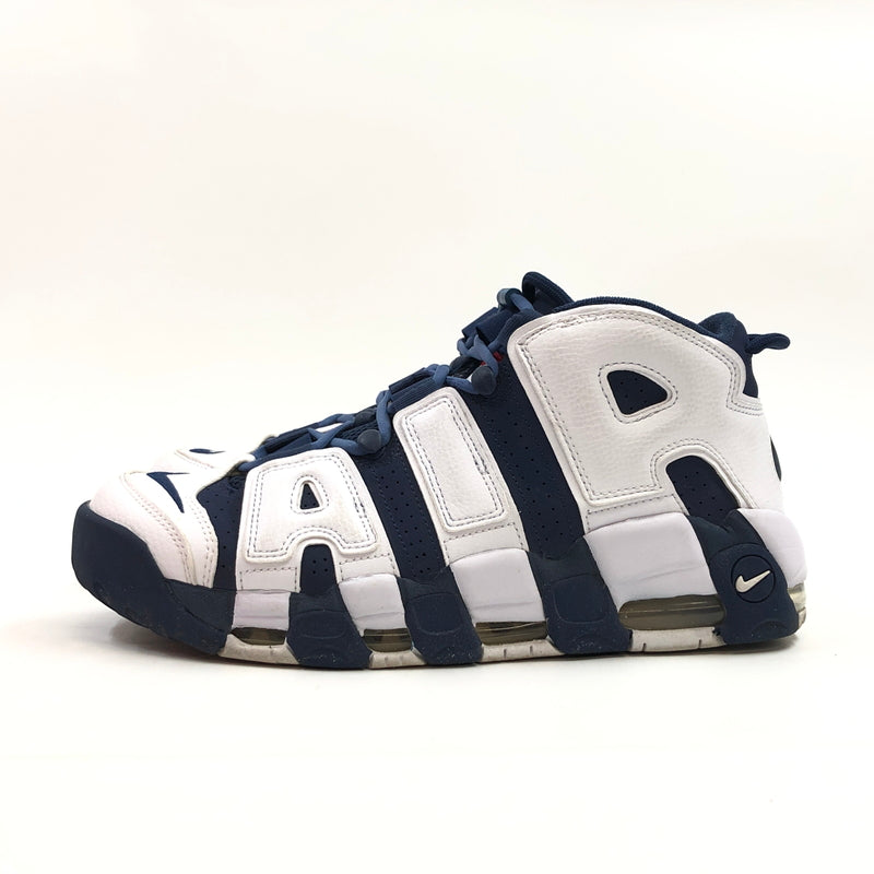 【中古品】【メンズ】 NIKE ナイキ AIR MORE UPTEMPO '96 "OLYMPIC"(2024) FQ8182-100 エアモアアップテンポ '96 オリンピック(2024) スニーカー シューズ 靴 160-260628-hn-01-fur サイズ：28.5cm US10.5 カラー：ホワイト/ミッドナイトネイビー 万代Net店