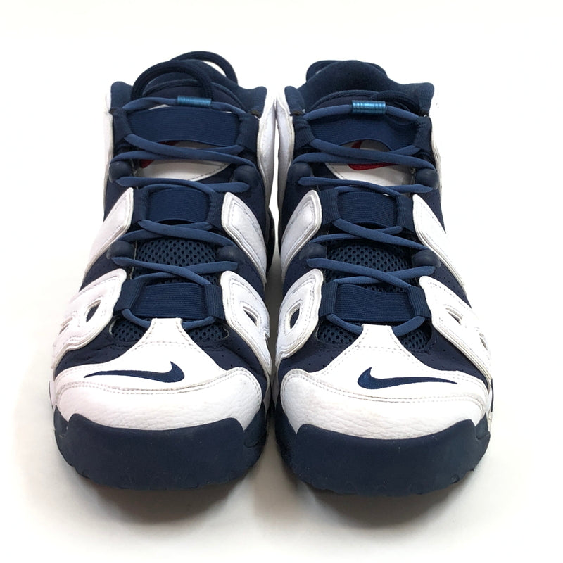 【中古品】【メンズ】 NIKE ナイキ AIR MORE UPTEMPO '96 "OLYMPIC"(2024) FQ8182-100 エアモアアップテンポ '96 オリンピック(2024) スニーカー シューズ 靴 160-260628-hn-01-fur サイズ：28.5cm US10.5 カラー：ホワイト/ミッドナイトネイビー 万代Net店