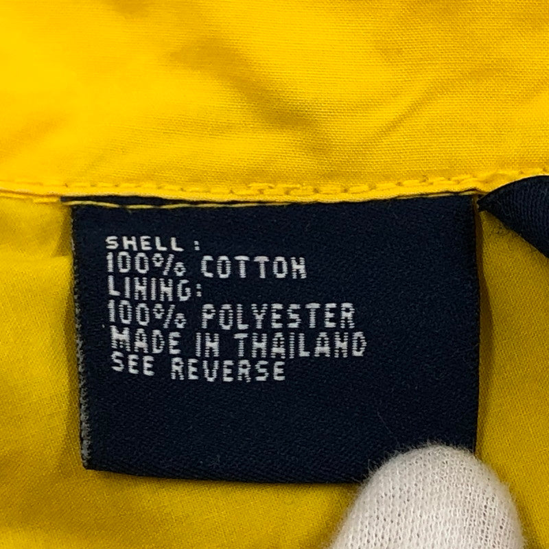 【ジャンク品】【メンズ】 POLO SPORTS ポロスポーツ ナイロンジャケット アウター 146-260405-hn-01-fur サイズ：L カラー：イエロー/ベージュ 万代Net店