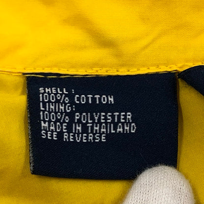 【ジャンク品】【メンズ】 POLO SPORTS ポロスポーツ ナイロンジャケット アウター 146-260405-hn-01-fur サイズ：L カラー：イエロー/ベージュ 万代Net店