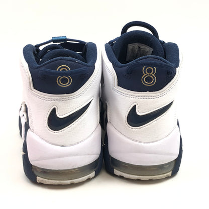 【中古品】【メンズ】 NIKE ナイキ AIR MORE UPTEMPO '96 "OLYMPIC"(2024) FQ8182-100 エアモアアップテンポ '96 オリンピック(2024) スニーカー シューズ 靴 160-260628-hn-01-fur サイズ：28.5cm US10.5 カラー：ホワイト/ミッドナイトネイビー 万代Net店