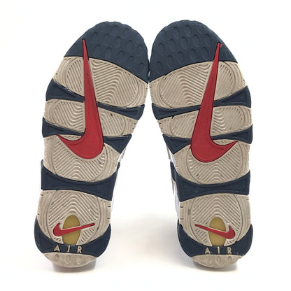 【中古品】【メンズ】 NIKE ナイキ AIR MORE UPTEMPO '96 "OLYMPIC"(2024) FQ8182-100 エアモアアップテンポ '96 オリンピック(2024) スニーカー シューズ 靴 160-260628-hn-01-fur サイズ：28.5cm US10.5 カラー：ホワイト/ミッドナイトネイビー 万代Net店