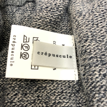 【中古品】【メンズ】 crepuscule クレプスキュール ホールガーメントニットパンツ 158-240812-YK-2-tom サイズ：FREE カラー：グレー 万代Net店