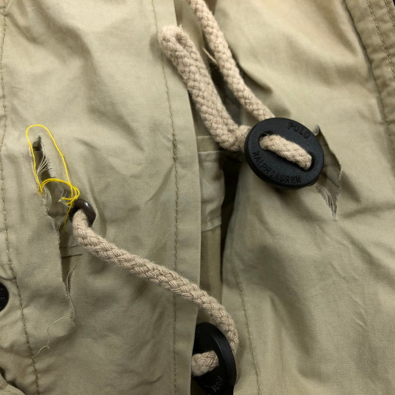 【ジャンク品】【メンズ】 POLO SPORTS ポロスポーツ ナイロンジャケット アウター 146-260405-hn-01-fur サイズ：L カラー：イエロー/ベージュ 万代Net店