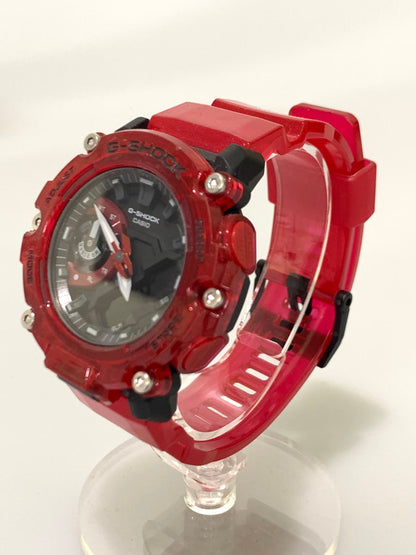 【中古品】【メンズ】 G-SHOCK ジーショック GA-2200SKL-4AJF SOUND WAVE SERIES アナデジ クォーツ腕時計 ウォッチ サウンドウェーブシリーズ カシオ CASIO 196-241129-me-08-min カラー：レッド 万代Net店