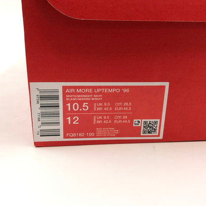 【中古品】【メンズ】 NIKE ナイキ AIR MORE UPTEMPO '96 "OLYMPIC"(2024) FQ8182-100 エアモアアップテンポ '96 オリンピック(2024) スニーカー シューズ 靴 160-260628-hn-01-fur サイズ：28.5cm US10.5 カラー：ホワイト/ミッドナイトネイビー 万代Net店
