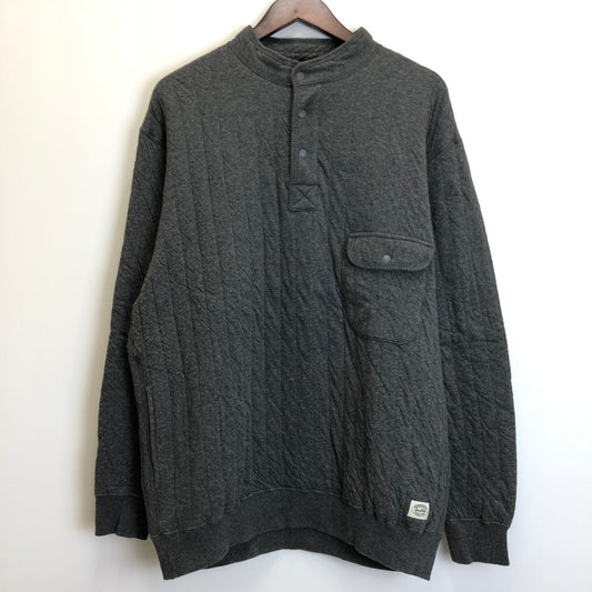 【中古品】【メンズ】 snowpeak スノーピーク NATURAL WARM STRETCH PULLOVER 144-240812-yk-3-tom サイズ：L カラー：グレー 万代Net店