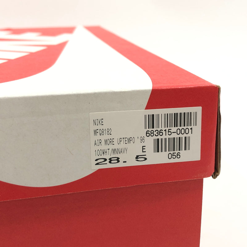 【中古品】【メンズ】 NIKE ナイキ AIR MORE UPTEMPO '96 "OLYMPIC"(2024) FQ8182-100 エアモアアップテンポ '96 オリンピック(2024) スニーカー シューズ 靴 160-260628-hn-01-fur サイズ：28.5cm US10.5 カラー：ホワイト/ミッドナイトネイビー 万代Net店