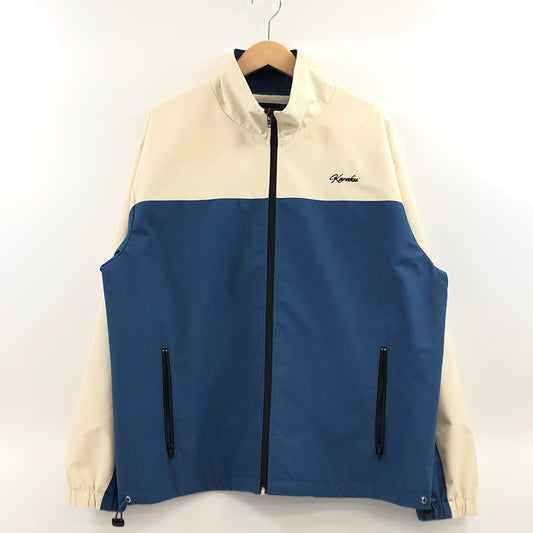 【中古品】【メンズ】 KARAKU カラク MESH-LINED STANDARD COLLAR JACKET メッシュ ラインド スタンダード カラー ジャケット アウター 147-260916-hn-04-fur サイズ：XL カラー：クリーム/ネイビー 万代Net店