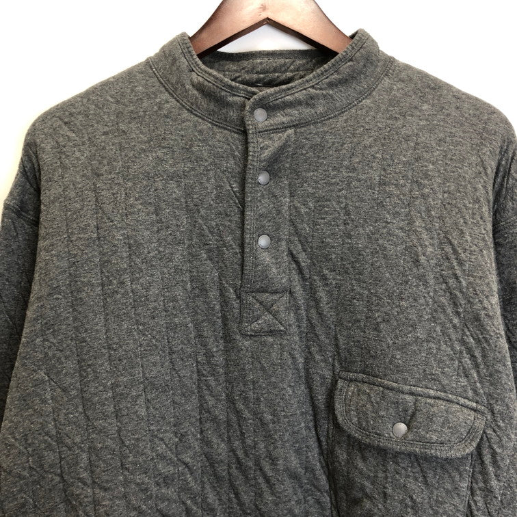 【中古品】【メンズ】 snowpeak スノーピーク NATURAL WARM STRETCH PULLOVER 144-240812-yk-3-tom サイズ：L カラー：グレー 万代Net店