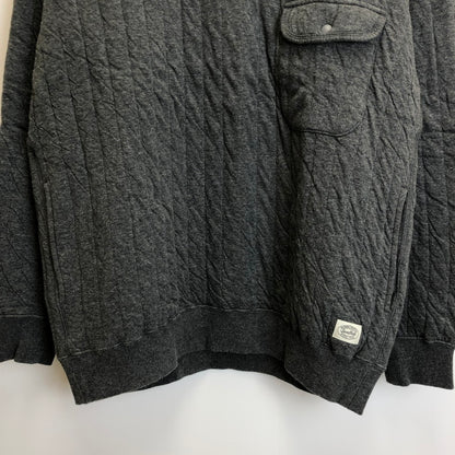 【中古品】【メンズ】 snowpeak スノーピーク NATURAL WARM STRETCH PULLOVER 144-240812-yk-3-tom サイズ：L カラー：グレー 万代Net店