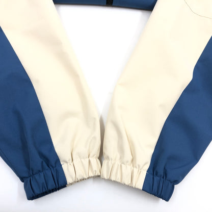 【中古品】【メンズ】 KARAKU カラク MESH-LINED STANDARD COLLAR JACKET メッシュ ラインド スタンダード カラー ジャケット アウター 147-260916-hn-04-fur サイズ：XL カラー：クリーム/ネイビー 万代Net店