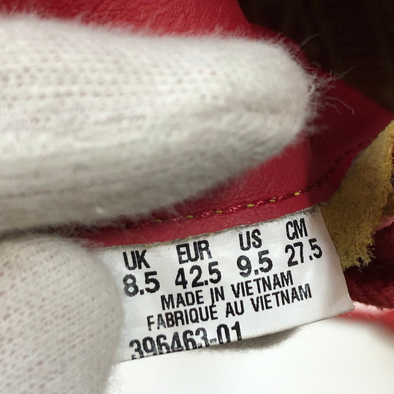 【ジャンク品】【メンズ】 PUMA プーマ PALERMO 396463-01 パレルモ スニーカー シューズ 靴 163-260405-hn-02-fur サイズ：27.5cm US 9.5 カラー：ペレイエロー/クラブレッド 万代Net店