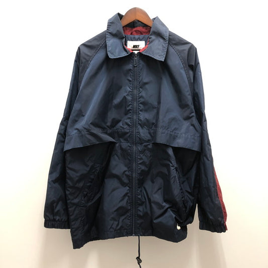 【中古品】【メンズ】 NIKE ナイキ 90s 白タグ ジップ ナイロンジャケット (fuz) 148-251101-nm-10-fuz サイズ：L カラー：トリコロールカラー 万代Net店