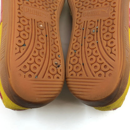 【ジャンク品】【メンズ】 PUMA プーマ PALERMO 396463-01 パレルモ スニーカー シューズ 靴 163-260405-hn-02-fur サイズ：27.5cm US 9.5 カラー：ペレイエロー/クラブレッド 万代Net店