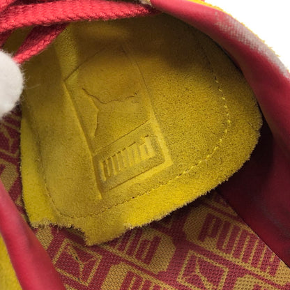 【ジャンク品】【メンズ】 PUMA プーマ PALERMO 396463-01 パレルモ スニーカー シューズ 靴 163-260405-hn-02-fur サイズ：27.5cm US 9.5 カラー：ペレイエロー/クラブレッド 万代Net店