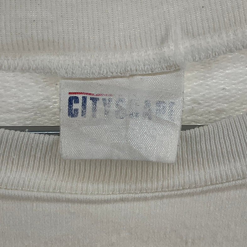 【中古品】【メンズ】 USED プリントスウェット 147-260329-SS-01-iwa カラー：ホワイト 万代Net店