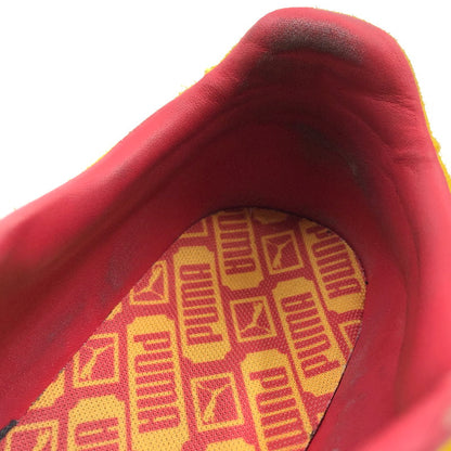 【ジャンク品】【メンズ】 PUMA プーマ PALERMO 396463-01 パレルモ スニーカー シューズ 靴 163-260405-hn-02-fur サイズ：27.5cm US 9.5 カラー：ペレイエロー/クラブレッド 万代Net店