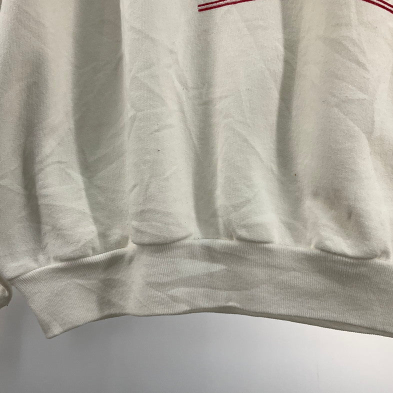 【中古品】【メンズ】 USED プリントスウェット 147-260329-SS-01-iwa カラー：ホワイト 万代Net店