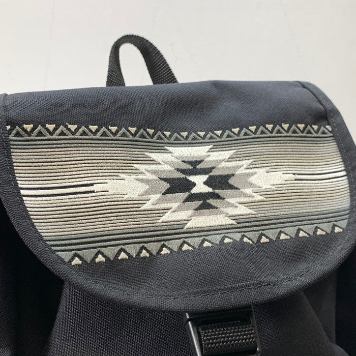 【中古品】【メンズ】 Manhattan Portage マンハッタンポーテージ リュック バックパック ブランド バッグ カバン 188-260131-gm-02-fuz カラー：ブラック チマヨ柄 万代Net店