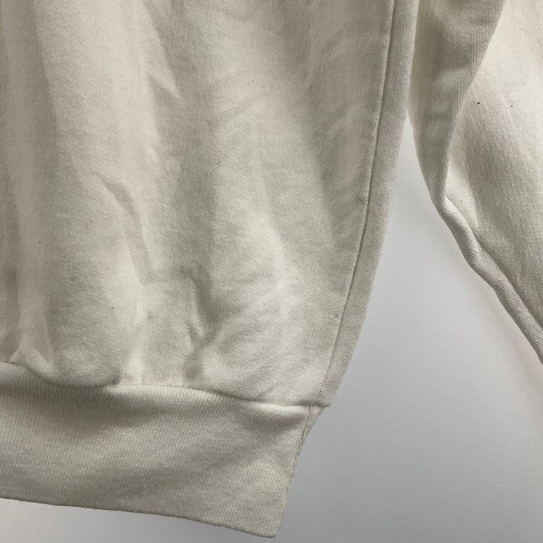 【中古品】【メンズ】 USED プリントスウェット 147-260329-SS-01-iwa カラー：ホワイト 万代Net店