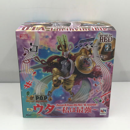【中古美品】 Portrait.Of.Pirates ワンピース “RE-MAXIMUM” ウタ ～私は最強～ 外箱開封済み 内側の緩衝材未開封 箱イタミあり 047-260917-ti-13-tagh 万代Net店