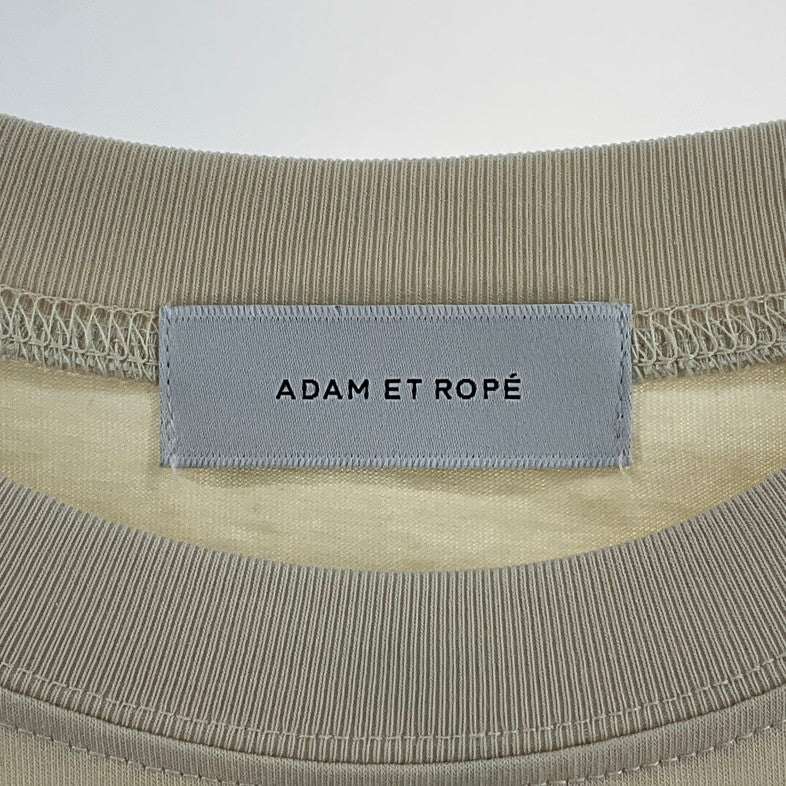 【中古美品】【メンズ】 Adam et Rope' アダムエロペ 長袖 147-260329-SS-02-iwa サイズ：L カラー：アイボリー 万代Net店