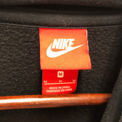 【中古品】【メンズ】 NIKE ナイキ KITH×NIKE BIG SWOOSH HOODIE キス コラボ ビッグ スウッシュ プリント プルオーバー スウェット パーカー (fuz) 142-250620-SU-08-tom サイズ：M カラー：ブラック 万代Net店