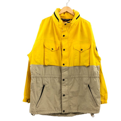 【ジャンク品】【メンズ】 POLO SPORTS ポロスポーツ ナイロンジャケット アウター 146-260405-hn-01-fur サイズ：L カラー：イエロー/ベージュ 万代Net店