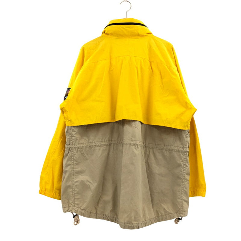 【ジャンク品】【メンズ】 POLO SPORTS ポロスポーツ ナイロンジャケット アウター 146-260405-hn-01-fur サイズ：L カラー：イエロー/ベージュ 万代Net店