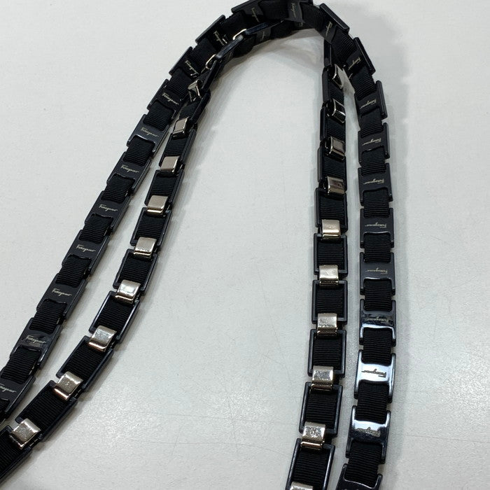 【中古品】【レディース】 Salvatore Ferragamo サルヴァトーレフェラガモ AU-21 8803 トートバッグ ブランド カバン バッグ 180-260131-gm-04-fuz カラー：ブラック 万代Net店