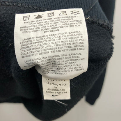 【中古品】【メンズ】 NIKE ナイキ KITH×NIKE BIG SWOOSH HOODIE キス コラボ ビッグ スウッシュ プリント プルオーバー スウェット パーカー (fuz) 142-250620-SU-08-tom サイズ：M カラー：ブラック 万代Net店