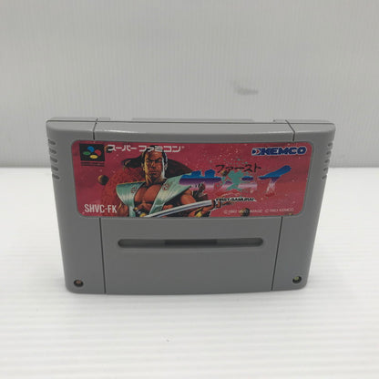 【現状渡し品】 スーパーファミコン ソフト ファーストサムライ SFC 本体のみ 動作確認済み 汚れあり 023-260917-ti-14-tagh 万代Net店