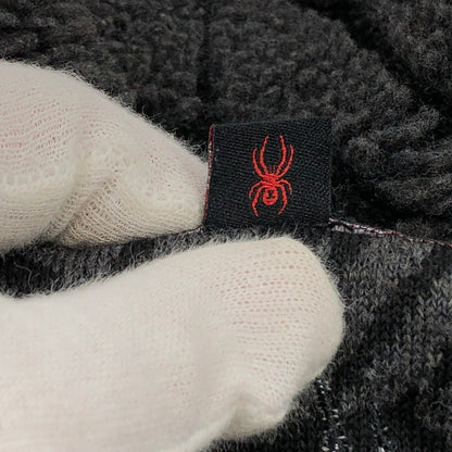 【中古品】【メンズ】 Supreme シュプリーム × Spyder スパイダー 22AW SPYDER WEB POLAR FLEECE JACKET 229632NA スパイダーウェブ ポーラーフリース ジャケット アウター 149-260405-hn-04-fur サイズ：L カラー：グレー/ブラック 万代Net店
