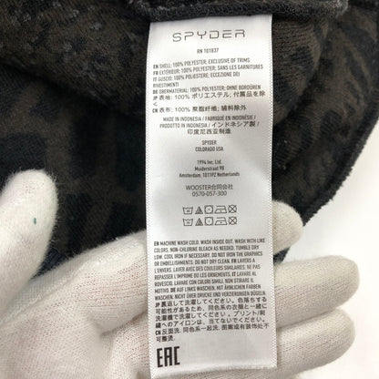 【中古品】【メンズ】 Supreme シュプリーム × Spyder スパイダー 22AW SPYDER WEB POLAR FLEECE JACKET 229632NA スパイダーウェブ ポーラーフリース ジャケット アウター 149-260405-hn-04-fur サイズ：L カラー：グレー/ブラック 万代Net店