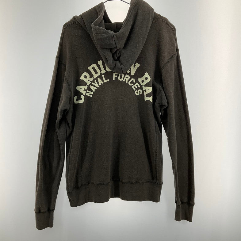 【中古品】【メンズ】 KRIFF MAYER クリフメイヤー パーカー 145-260329-SS-04-iwa サイズ：M カラー：ブラウン 万代Net店