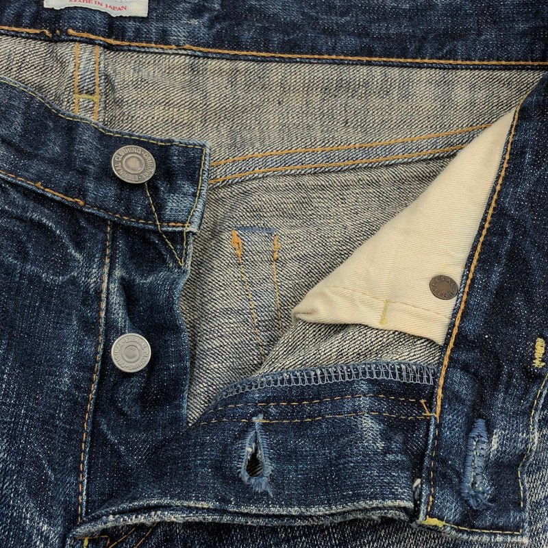 【現状渡し品】【メンズ】 ETERNAL エターナル 53471 デニムパンツ ボトムス 156-260115-hn-05-fur サイズ：34 カラー：インディゴ 万代Net店